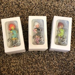 Set of 3 MAC Fafi figurines